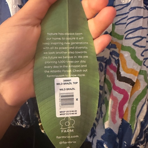 Farm Rio square top - Picture 7 of 11